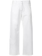 Each X Other Cropped Trousers - White