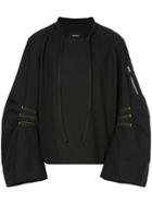 Berthold Drawstring Top - Black