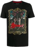 Frankie Morello Sinner Print T-shirt - Black