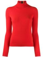 Paul Smith Roll Neck Jumper - Orange