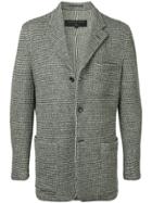 Comme Des Garçons Vintage Waffle Knit Blazer - Grey