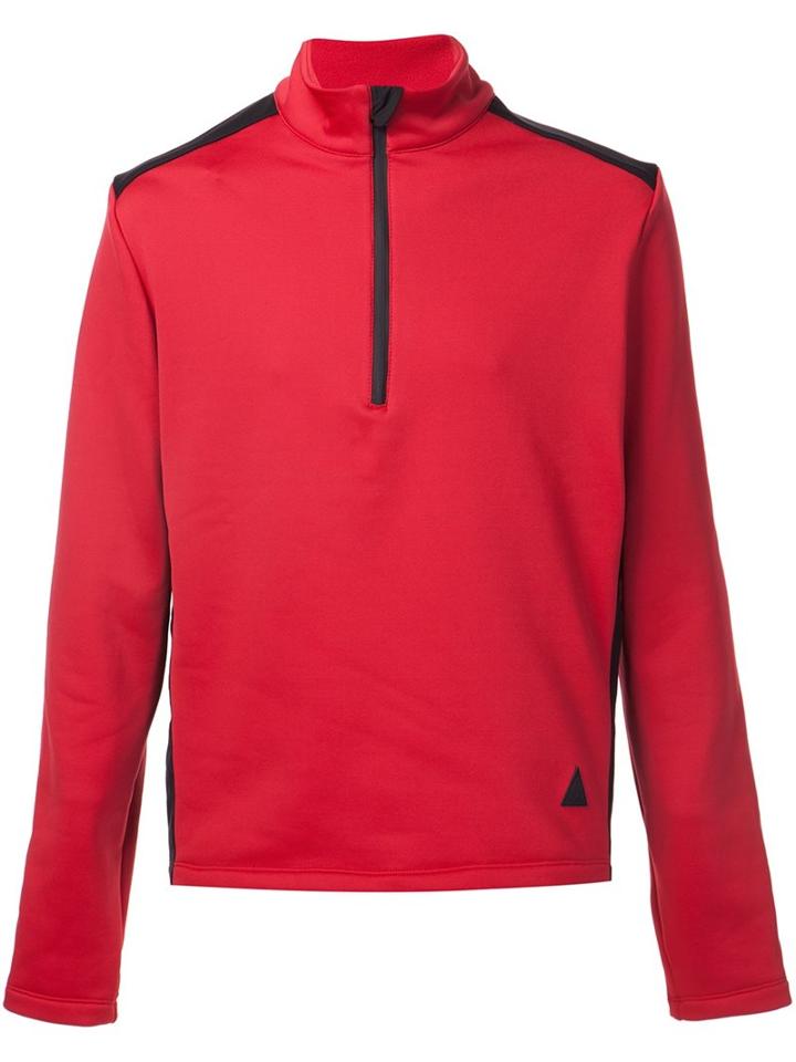 Aztech Mountain 'team Aztech' Fleece Sweater, Men's, Size: Xs, Red, Polyester/spandex/elastane