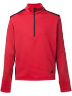 Aztech Mountain 'team Aztech' Fleece Sweater, Men's, Size: Xs, Red, Polyester/spandex/elastane