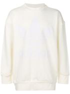 Adidas Tonal Logo Sweatshirt - White