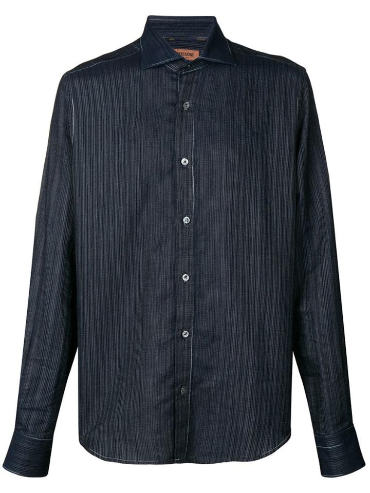 Missoni Striped Shirt - Blue