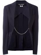 Junya Watanabe Comme Des Garçons Vintage Chain Detail Blazer - Blue