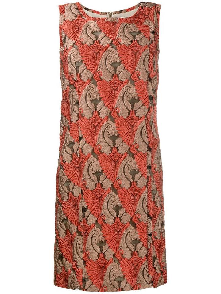 Emilia Wickstead 'mila' Dress, Women's, Size: 6, Yellow/orange, Polyester/polyamide/silk