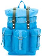 Sacai Coated Canvas Backpack - Blue