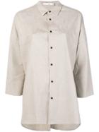 Knott Suede Shirt - Nude & Neutrals