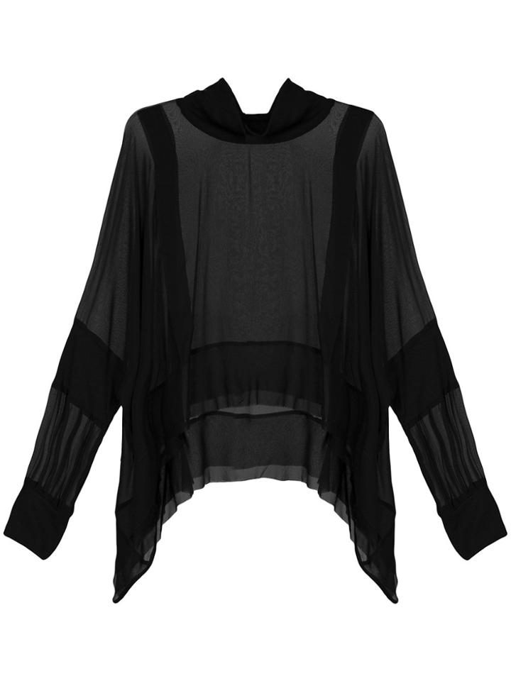 Taylor Banded Modify Top - Black