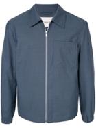 Cerruti 1881 Front Zipped Jacket - Blue