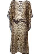 Roberto Cavalli Leopard Print Kaftan