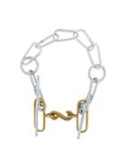 Chopova Lowena Snake Chain Necklace - Metallic