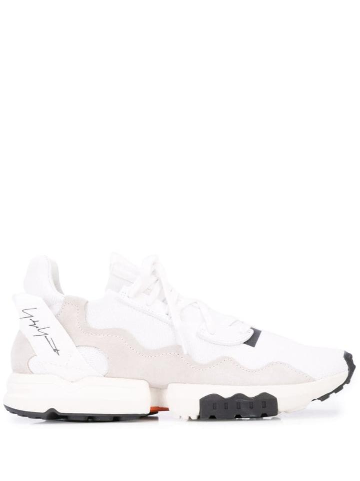 Y-3 Reberu Low Top Sneakers - White