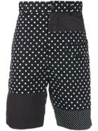 Engineered Garments Polka-dot Bermuda Shorts - Blue