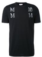 Maison Margiela - Embroidered T-shirt - Men - Cotton - 50, Black, Cotton