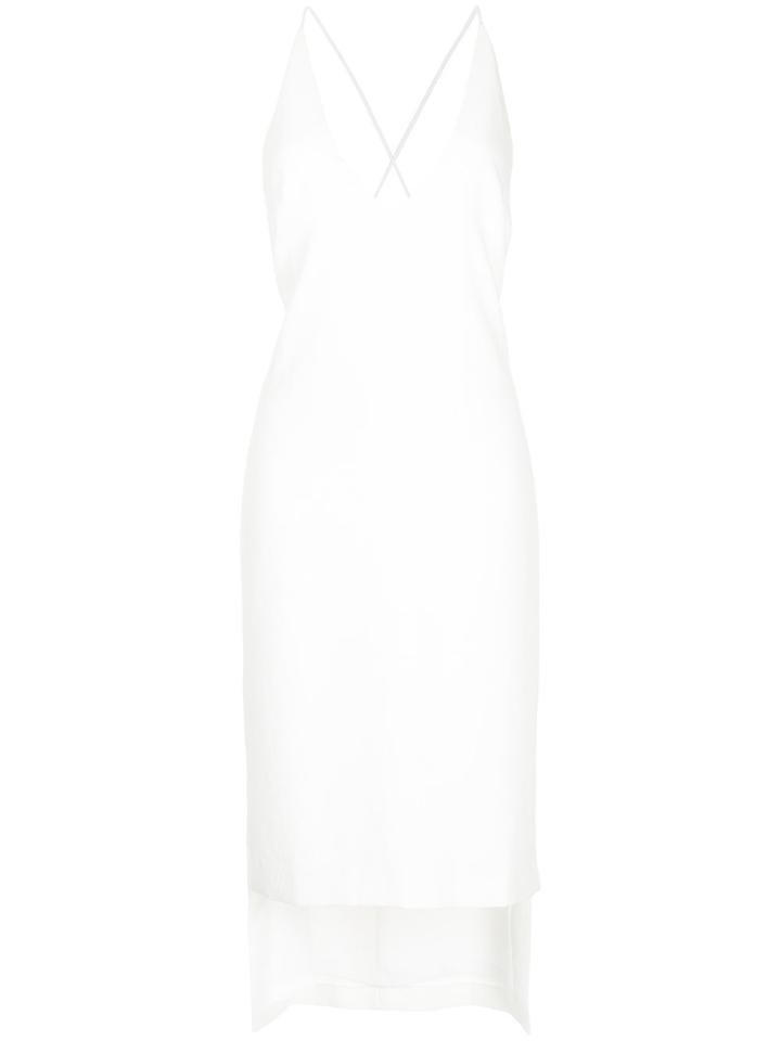 Dion Lee Whitewash Fine Line Dress