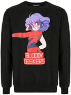 Undercover Magical Angel Printed Sweatshirt - Black