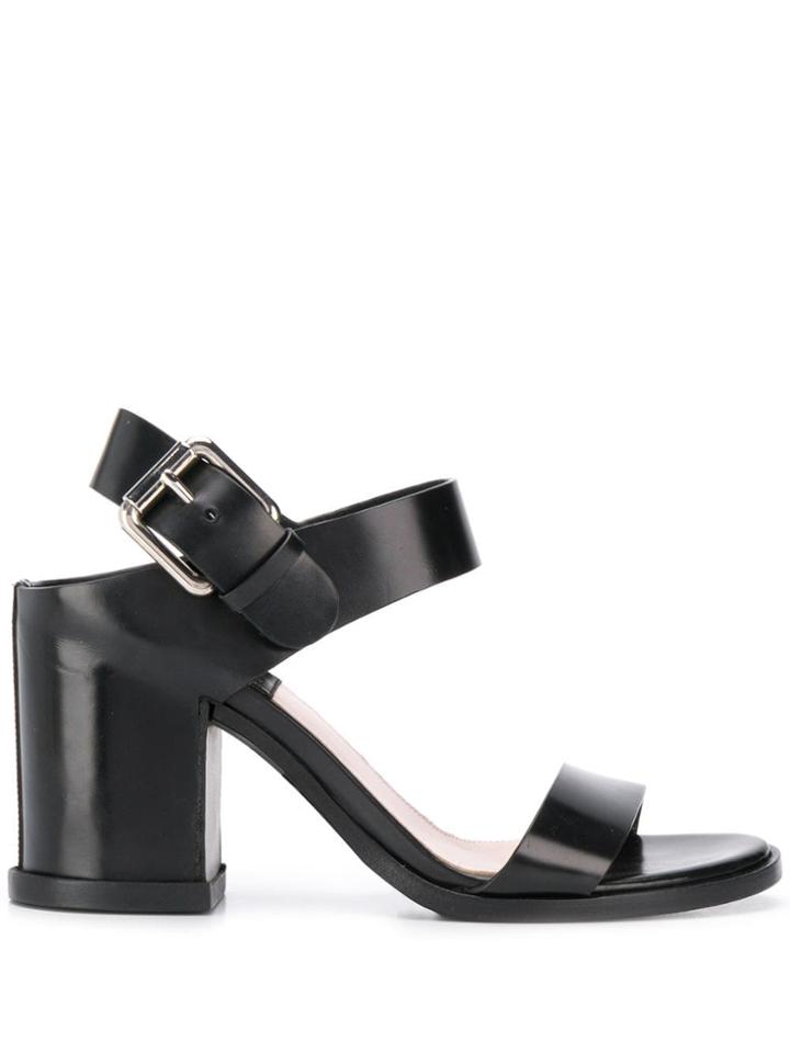 Premiata Buckled Sandals - Black