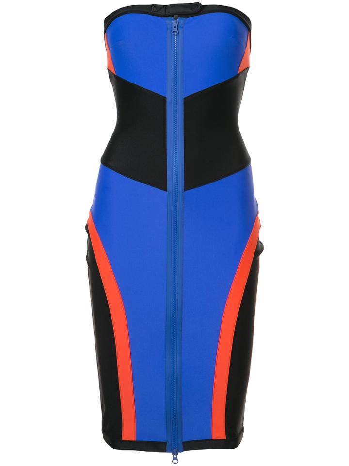 Puma Fenty By Rihanna Colour Block Midi Dress - Black