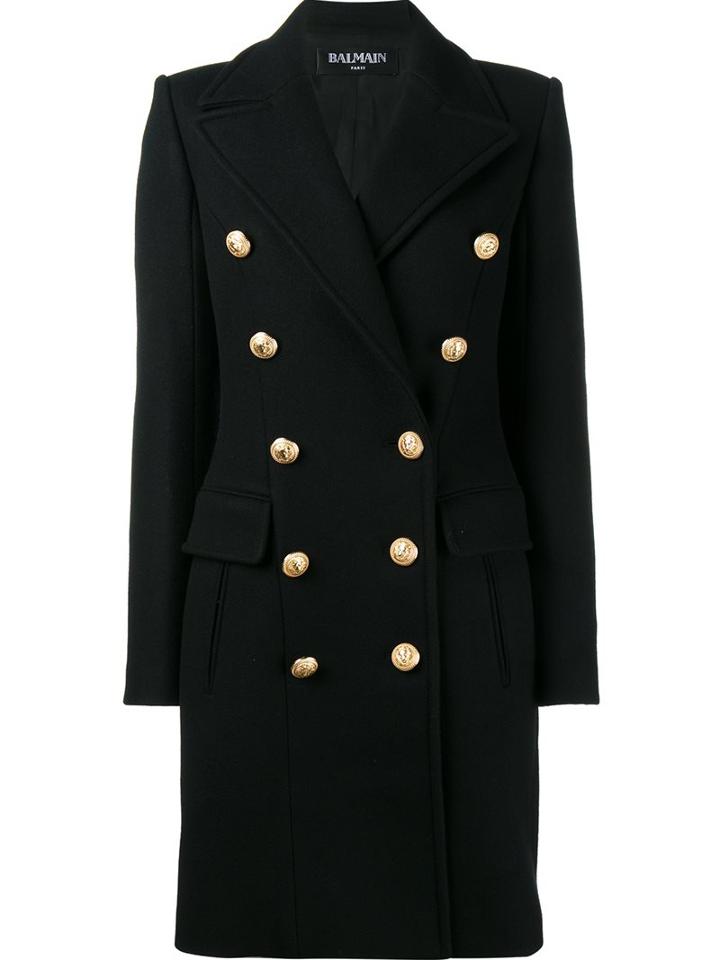 Balmain Double Breasted Coat