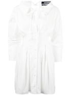 Jacquemus Arlesienne Dress, Women's, Size: 38, White, Cotton