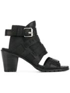 Sorel Nadia Buckle Sandals - Black