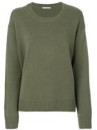 Vince Ribbed Sweater - Green