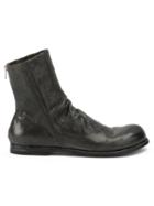Officine Creative Back Zip Ankle Boots