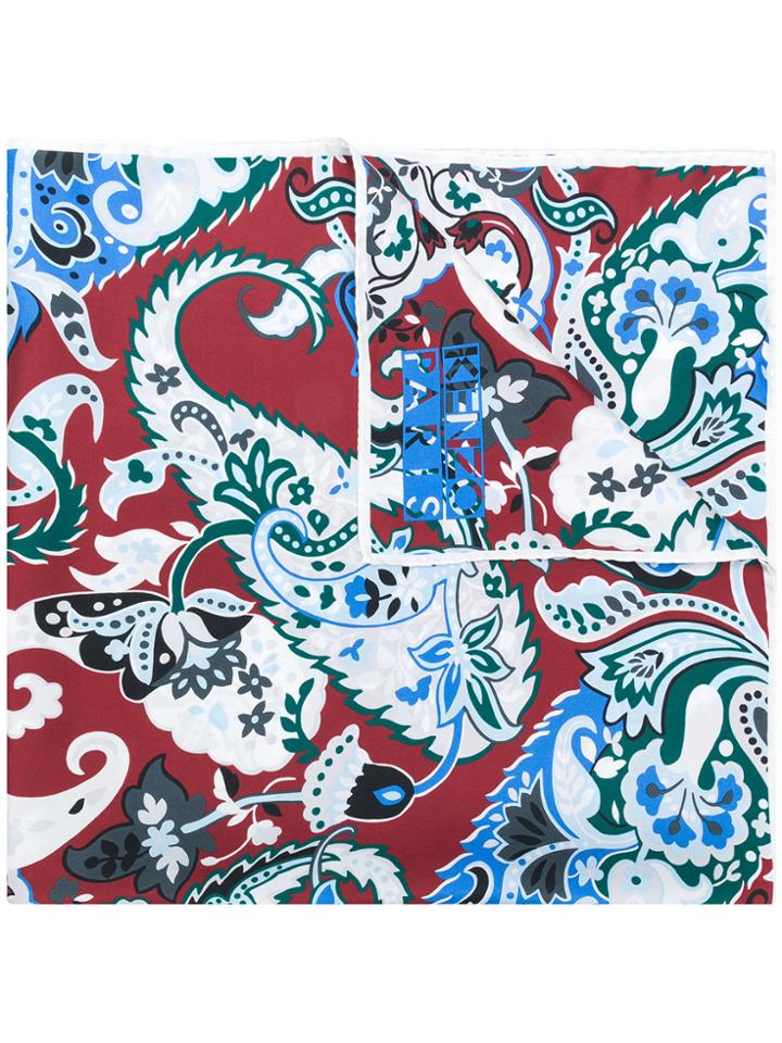 Kenzo Paisley Print Scarf - Multicolour