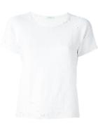 P.a.r.o.s.h. Sequin T-shirt, Women's, White, Polyamide/spandex/elastane/pvc