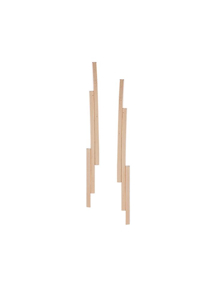 By Boe Lightening Stud Earrings - Metallic