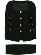 Versace Pre-owned Bondage Skirt Suit - Black