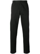 Acne Studios Cropped Trousers, Men's, Size: 50, Black, Cotton/polyester/spandex/elastane