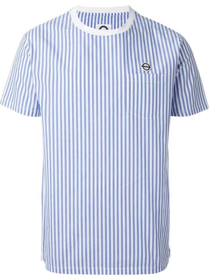 Roundel London Striped Panel T-shirt