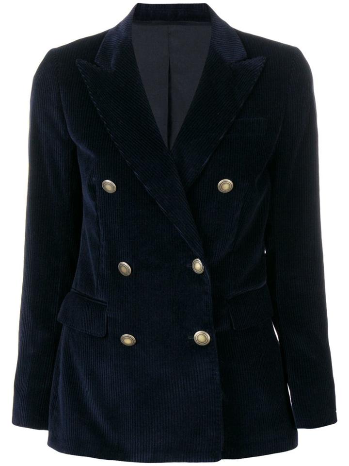 Alberto Biani Long Sleeved Jacket - Blue