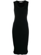 Helmut Lang Twist Tank Dress - Black