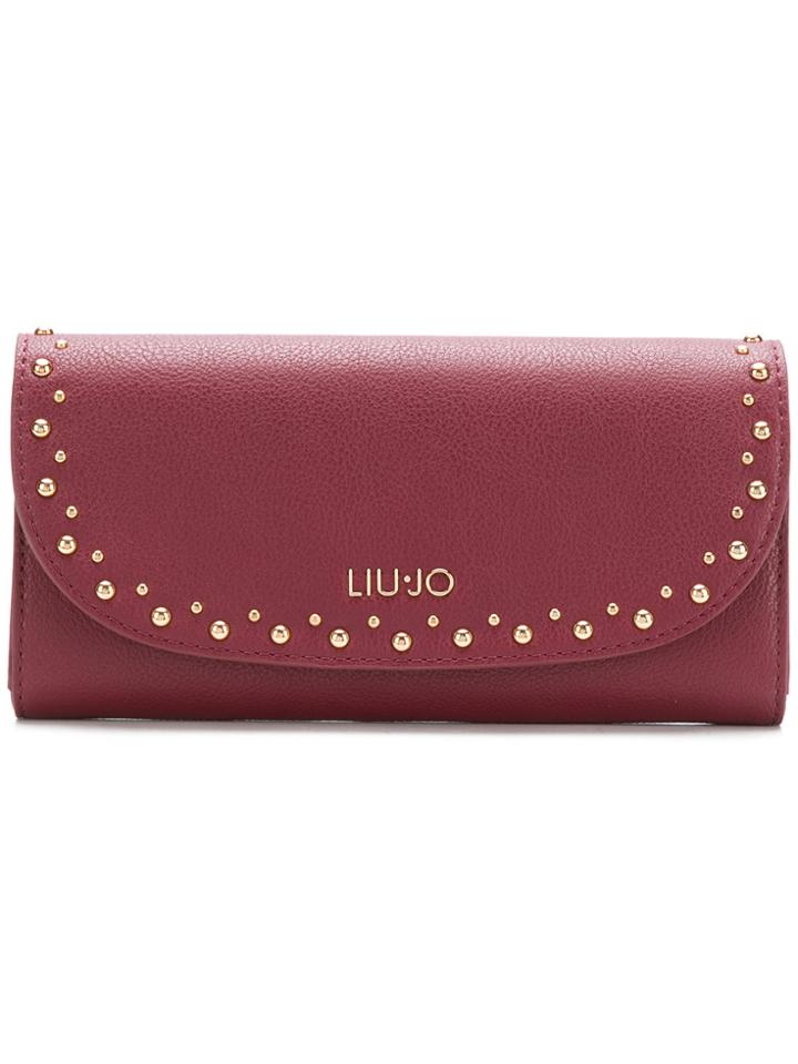 Liu Jo Studded Wallet - Red