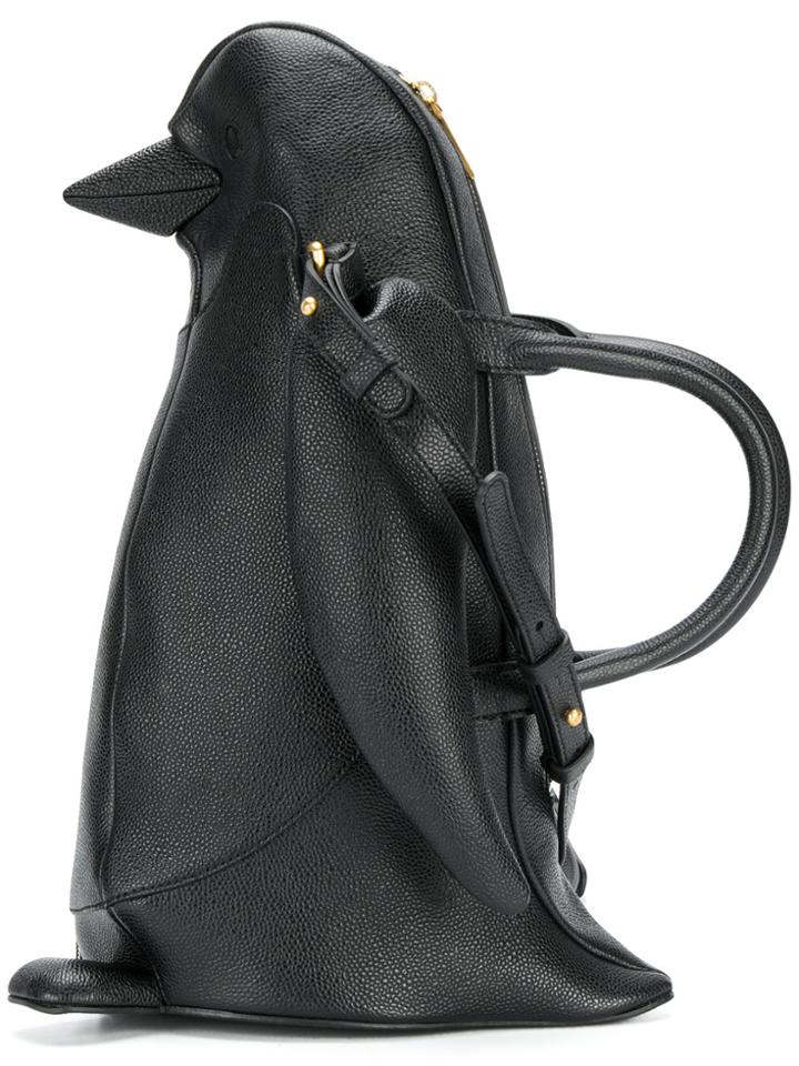 Thom Browne Penguin Tote - Black