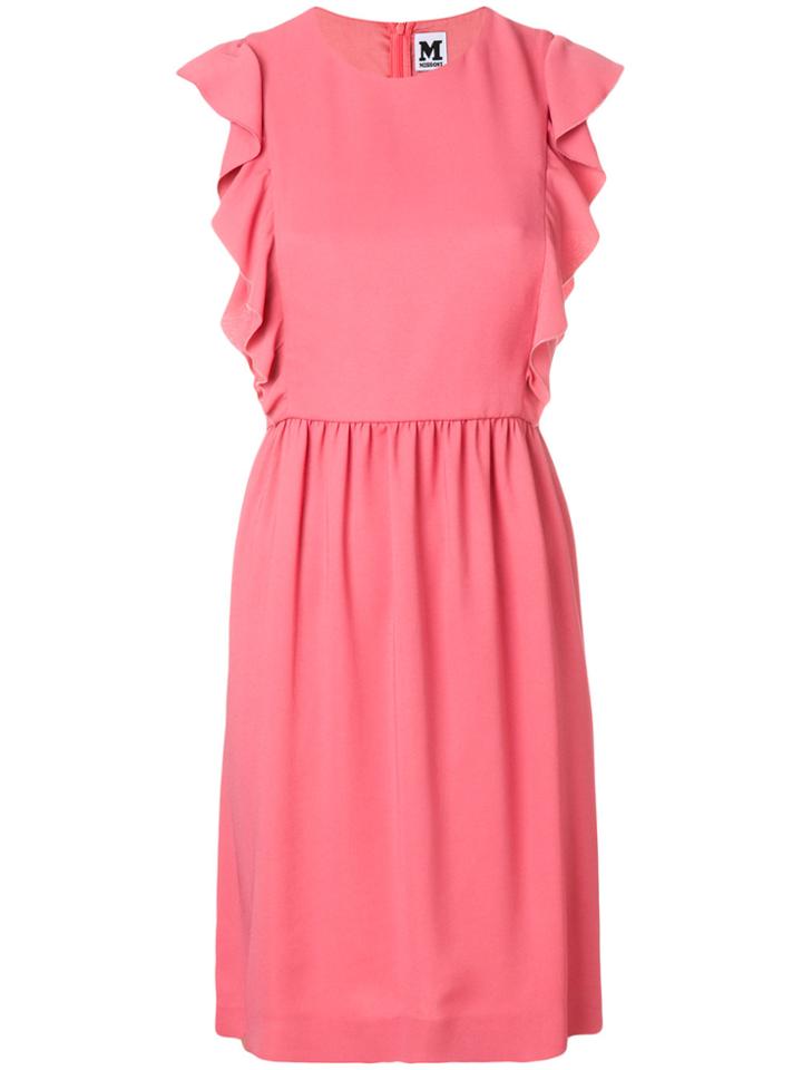 M Missoni Ruffled Detail Dress - Pink & Purple