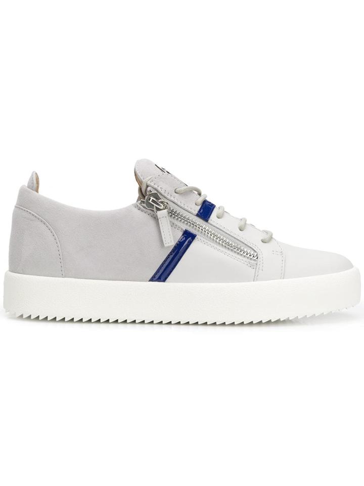 Giuseppe Zanotti Frankie Low Top Sneakers - Grey
