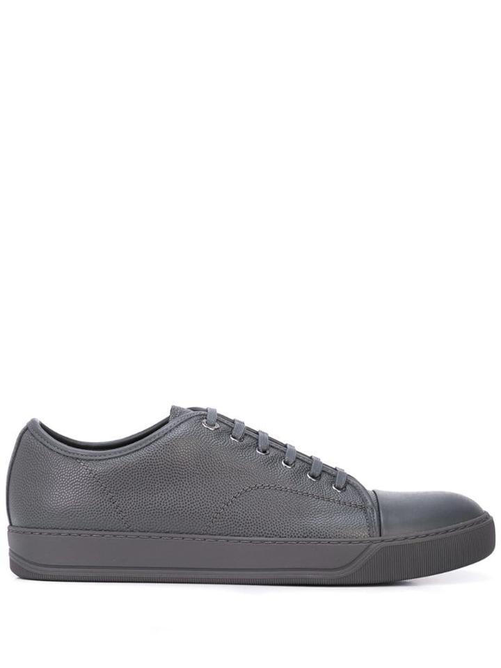 Lanvin Toe Cap Sneakers - Grey