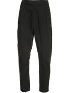 Robert Geller 'the Massimo' Tapered Trousers, Men's, Size: 46, Black, Cotton/nylon