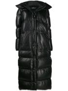 Tom Ford Long Puffer Coat - Black