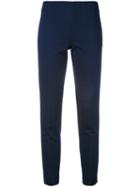 Pt01 - Guia Embroidered Pants - Women - Polyester - 52, Blue, Polyester