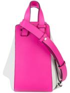 Loewe Hammock Shoulder Bag - Pink & Purple