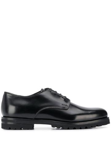Harrys Of London Heeled Derby Shoes - Black