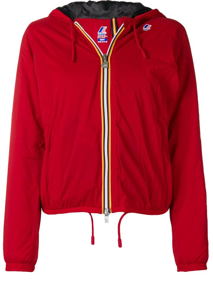 K-way Lily Micro Ripstop Jacket - Red