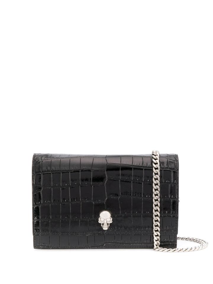 Alexander Mcqueen Mini Skull Shoulder Bag - Black