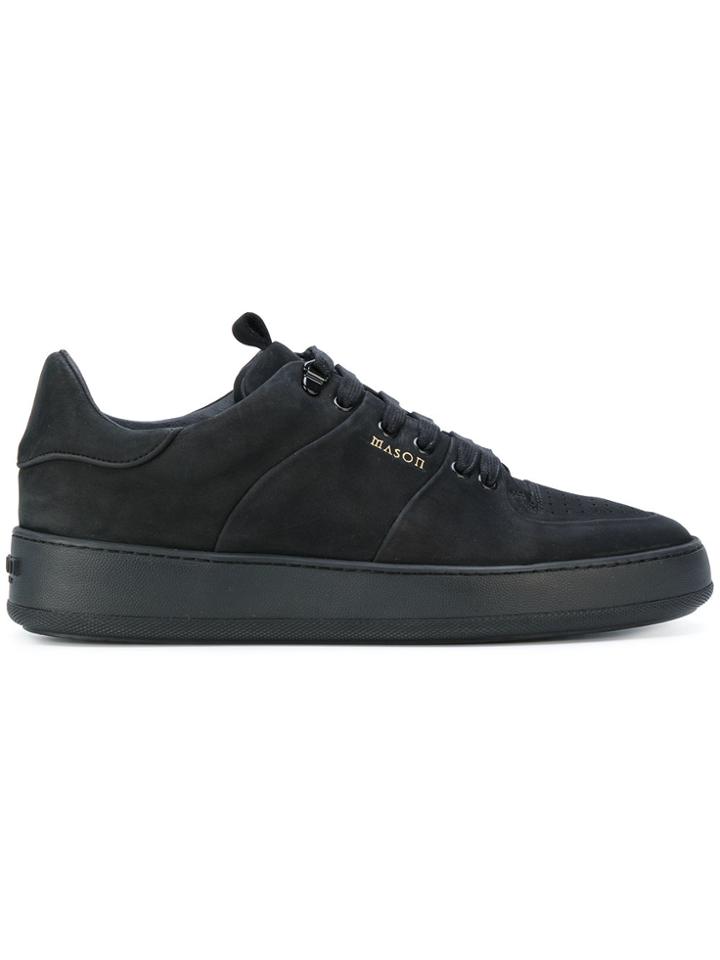 Mason Garments Lo Top Sneakers - Black